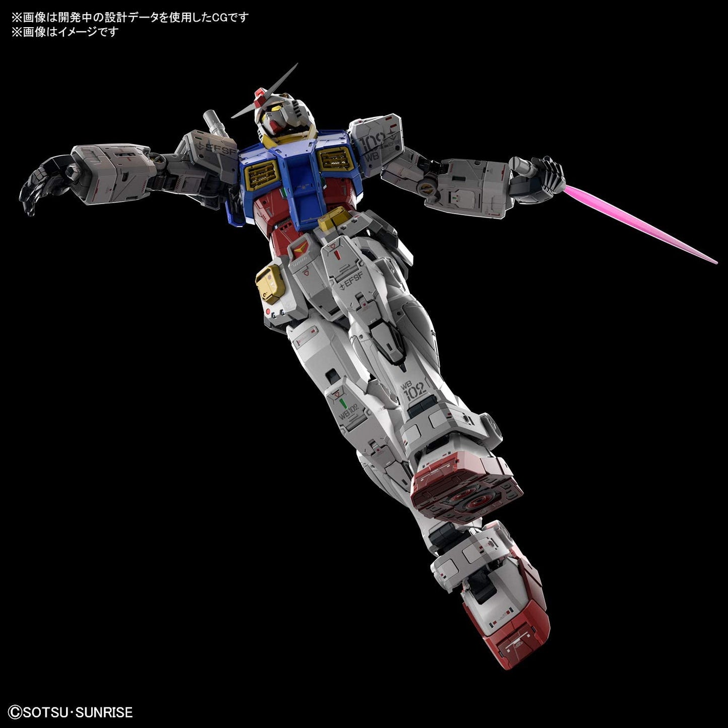 PG UNLEASHED Mobile Suit Gundam RX-78-2 Gundam 1/60 scale