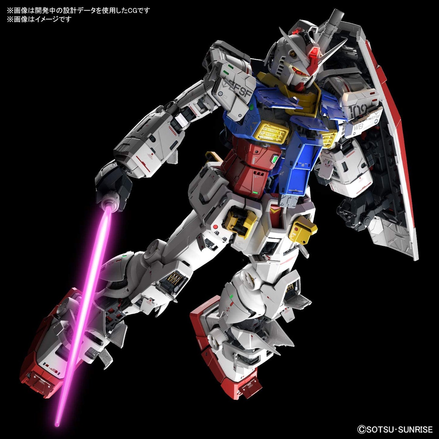 PG UNLEASHED Mobile Suit Gundam RX-78-2 Gundam 1/60 scale
