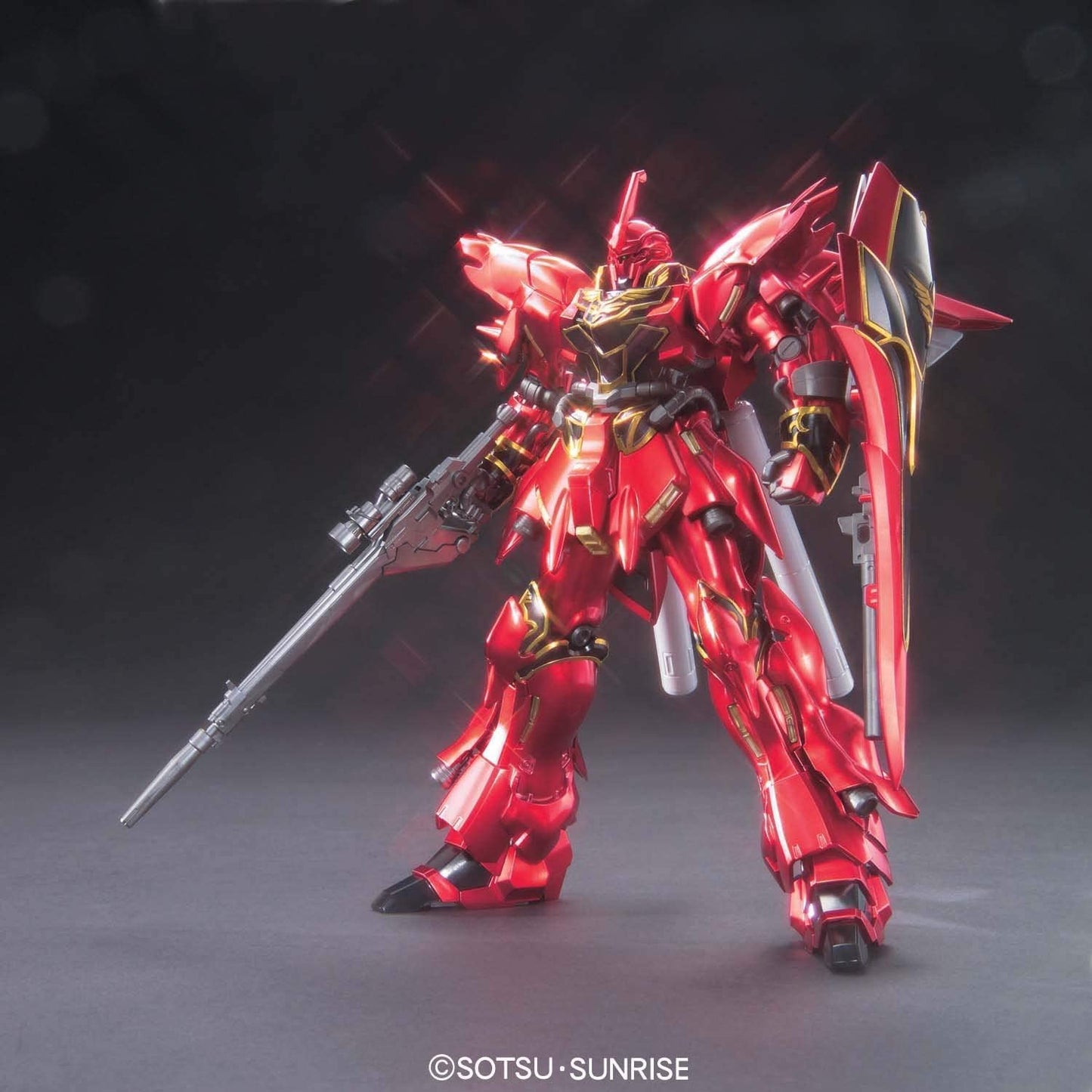 HGUC Mobile Suit Gundam UC MSN-06S Sinanju Titanium Finish 1/144 Scale