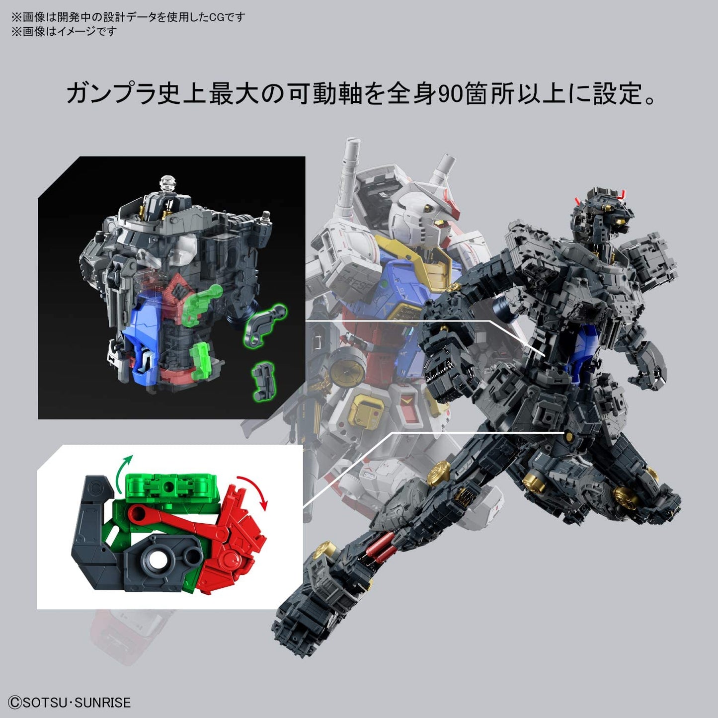 PG UNLEASHED Mobile Suit Gundam RX-78-2 Gundam 1/60 scale