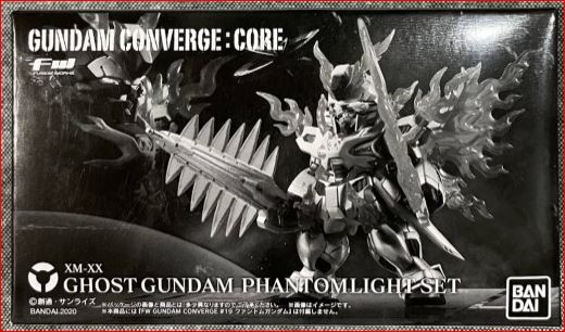 fw gundam converge: core ghost gundam phantom light set