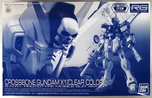 RG 1/144 Crossbone Gundam X1 Clear Color - Gunpla - Real Grade by Bandai Spirits