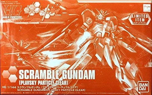 HGBF 1/144 Scramble Gundam Plavsky Particle Clear Event Limited - Gunpla - High Grade by Bandai Spirits
