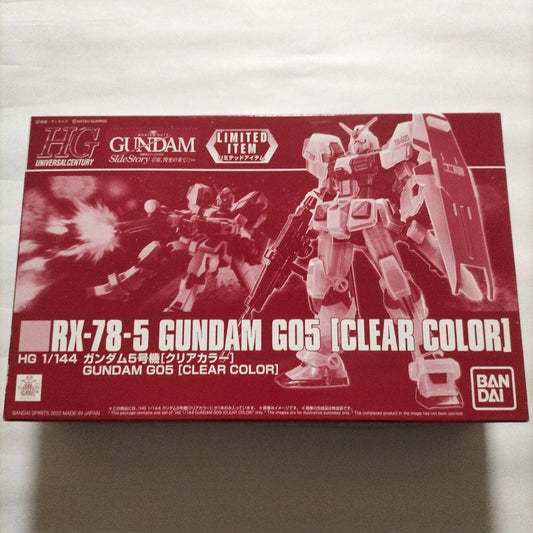HG 1/144 Gundam Unit 5 Clear Color - Model Kits - High Grade by Bandai Spirits