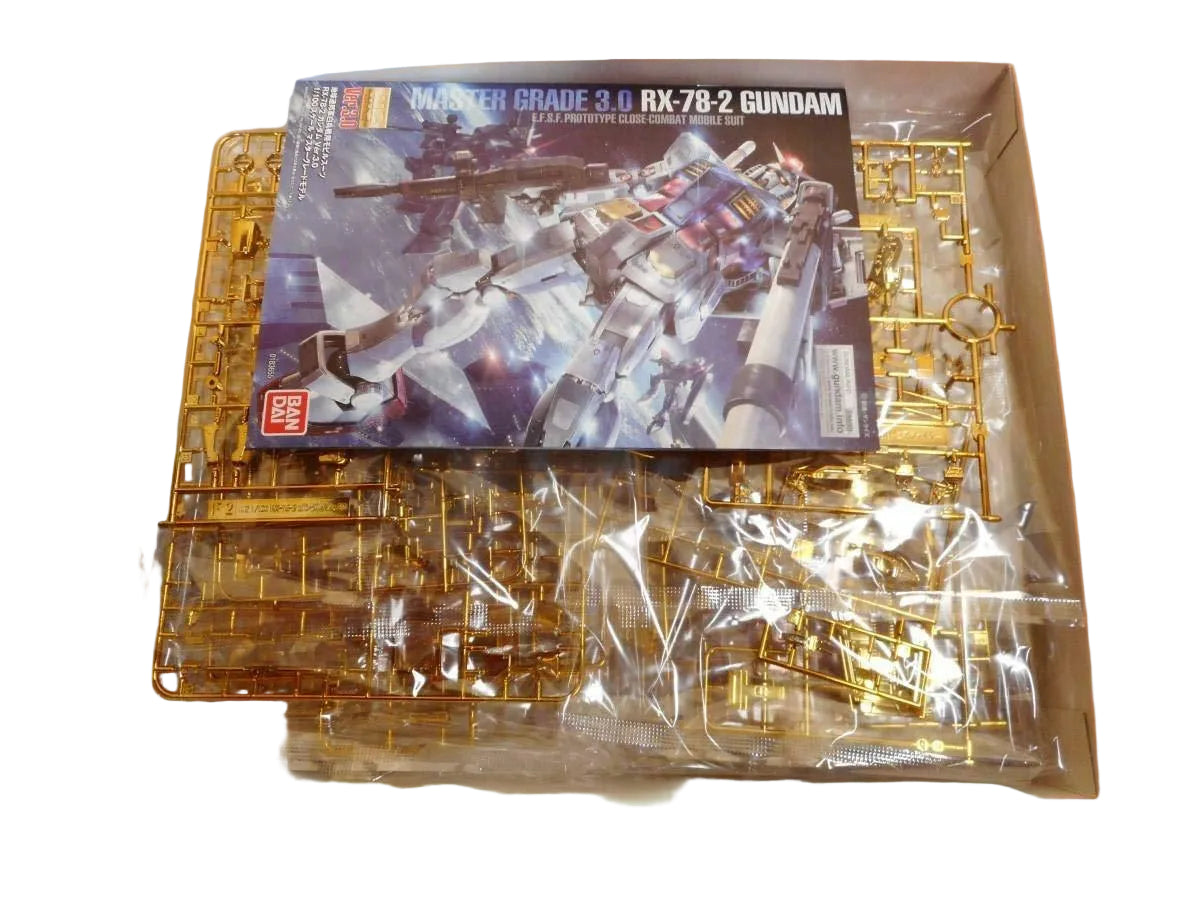 MG 1/100 RX-78-2 Gundam Ver.3.0 Gold Coating Gundam Base Limited - Gunpla - MG by Bandai Spirits