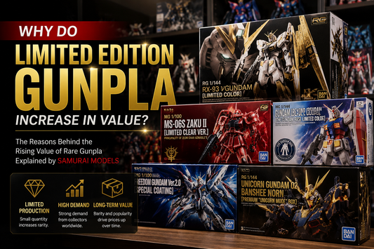 Why Do Limited Edition Gunpla Increase in Value?