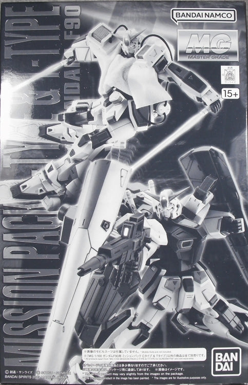MG 1/100 Gundam F90 Mission Pack C type & T type Premium Bandai