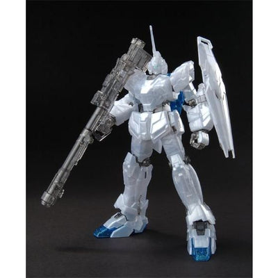 HGUC 1144 RX-0 Unicorn Gundam Unicorn Mode Pearl Clear Ver. Unassembled Plastic Model PB