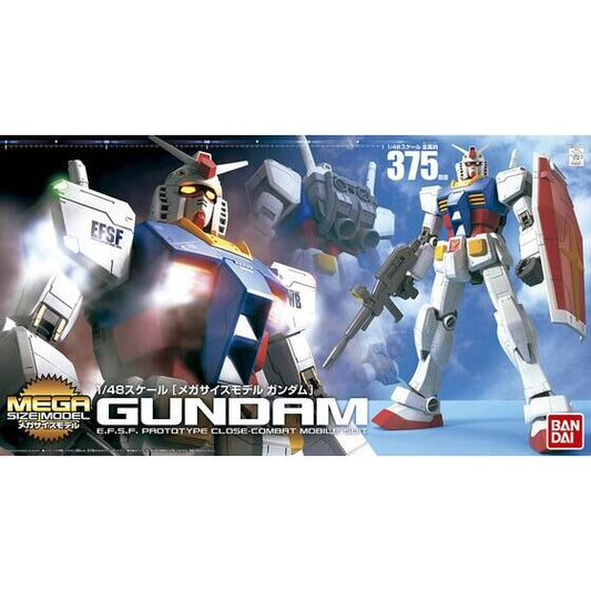 BANDAI SPIRITS Mega Size Model Gundam (Mobile Suit Gundam) 1/48