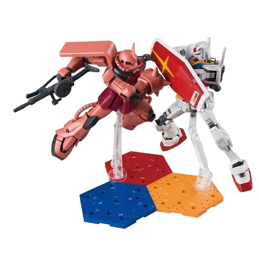 Gundam Base Limited Action Base 4 Tricolor Color - Gunpla - Display Stands by Bandai Spirits