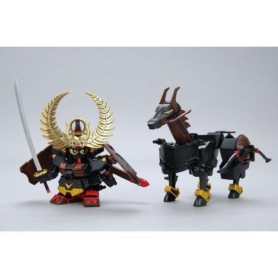 SD Gundam BB Warrior Tokugawa Ieyasu Gundam Jet Black Armor Version