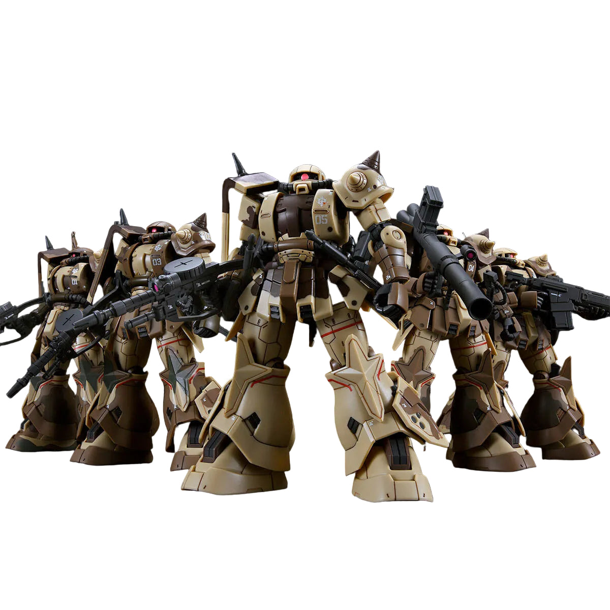 HG 1/144 High Mobility Type Zaku Ground Use Danan Machine | Pre