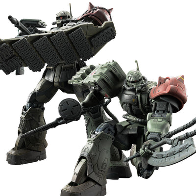 HG 1/144 Zaku II F-type LeShon's machine & Unidentified Zaku II LeShon's machine (Requiem of Revenge) Premium Bandai