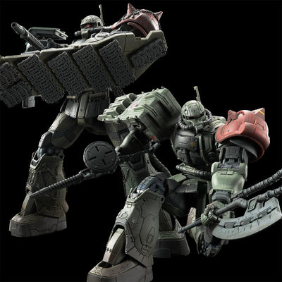 HG 1/144 Zaku II F-type LeShon's machine & Unidentified Zaku II LeShon's machine (Requiem of Revenge) Premium Bandai