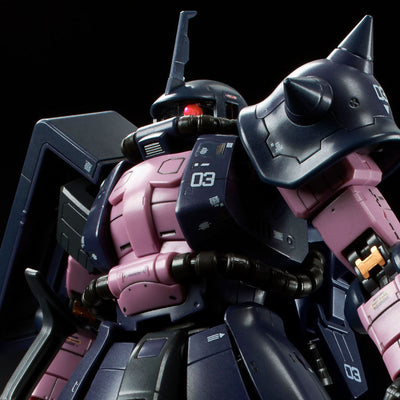 RG 1/144 MS-06R-1A Black Tertiary Star Zaku II Plastic Model (Hobby Online Shop Limited)