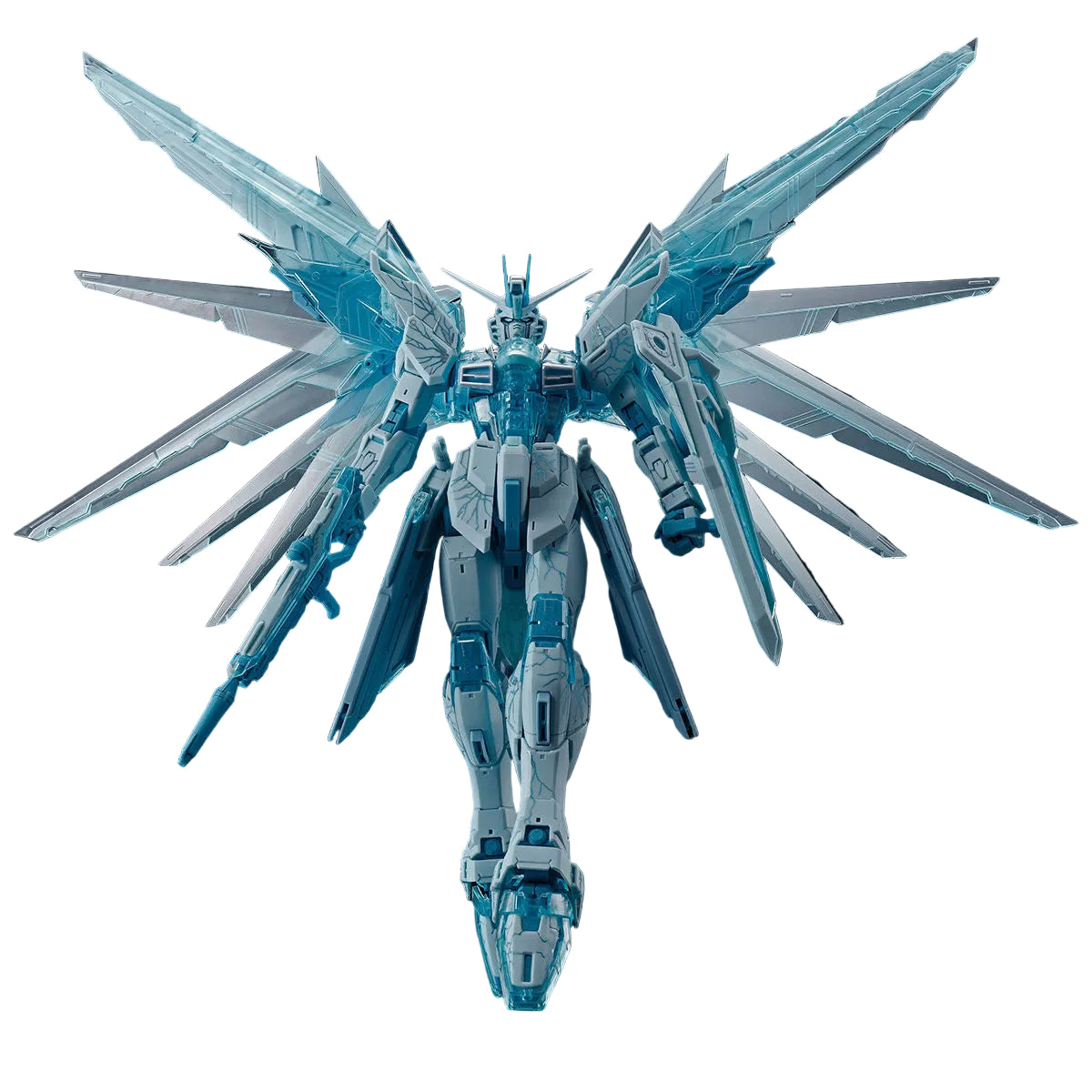 MG 1/100 Freedom Gundam Ver.2.0 Cross Contrast Colors Clear Blue