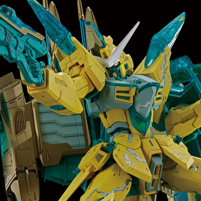 GUNDAM NEXT FUTURE FINAL MG 1/100 Justice Gundam [CROSS CONTRAST COLORS / CLEAR GREEN]