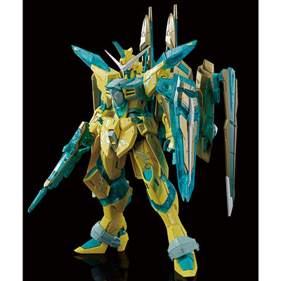 GUNDAM NEXT FUTURE FINAL MG 1/100 Justice Gundam [CROSS CONTRAST COLORS / CLEAR GREEN]