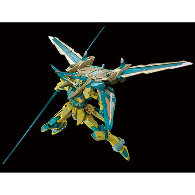 GUNDAM NEXT FUTURE FINAL MG 1/100 Justice Gundam [CROSS CONTRAST COLORS / CLEAR GREEN]