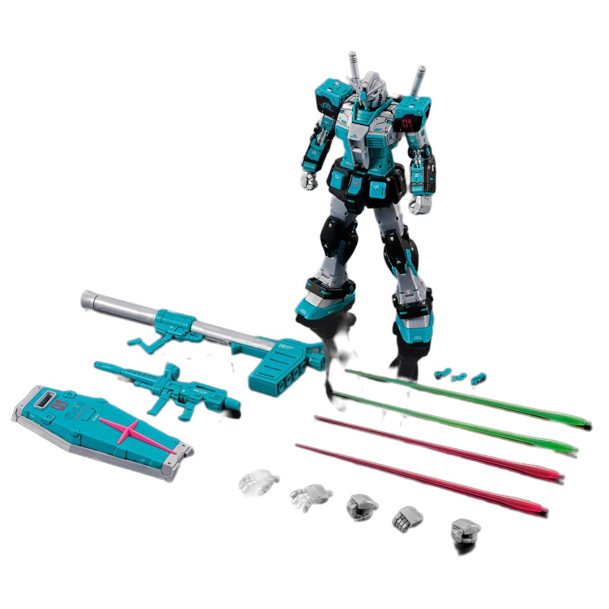 RG 1/144 RX-78-2 Gundam Ver.2.0 [Hatsune Miku Ver.] — Event Limited Edition - Gunpla - RG by Bandai Spirits