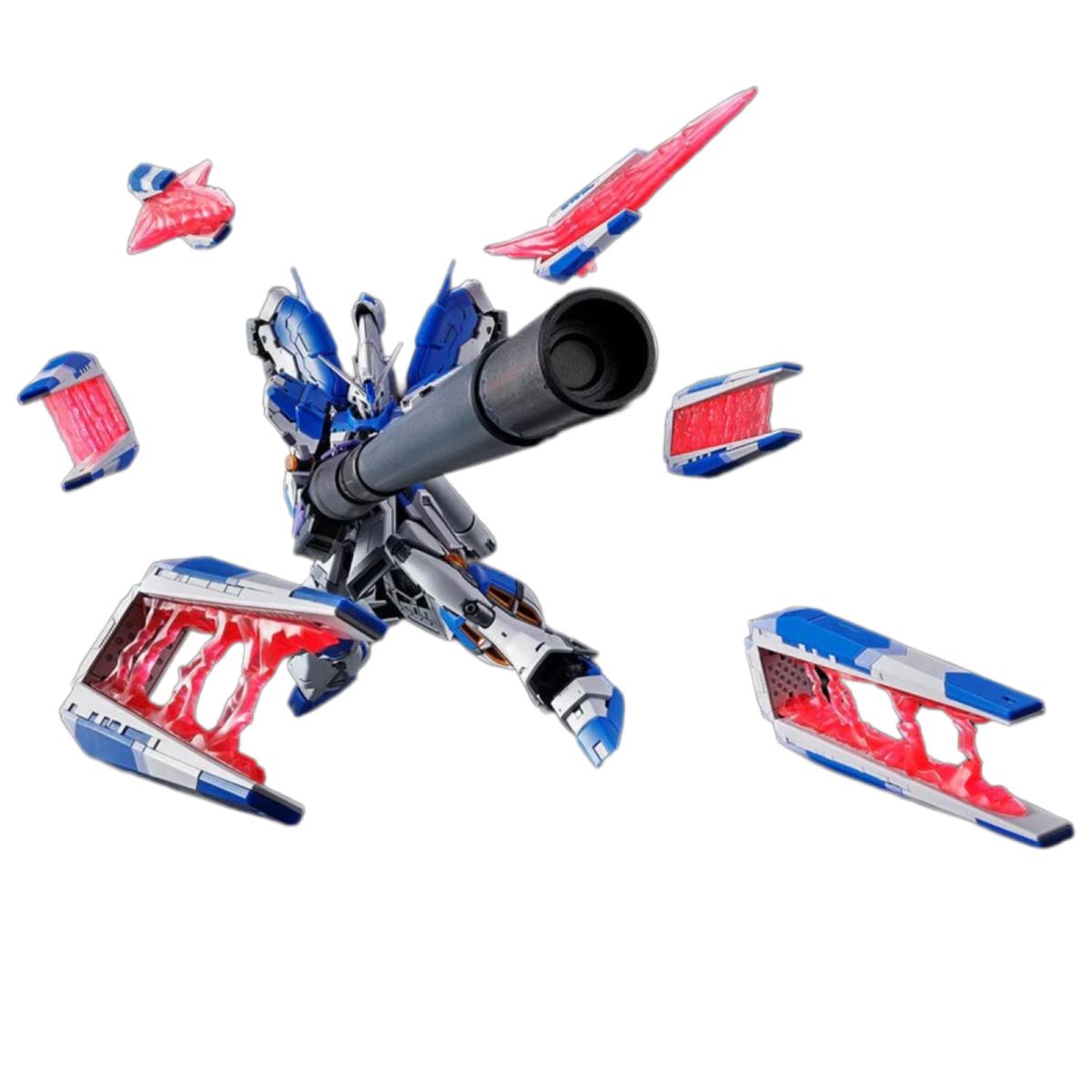 RG 1/144 Hi-ν Gundam Hyper Mega Bazooka Launcher & Funnel Display Set - Premium Bandai - Gunpla - RG by Bandai Spirits