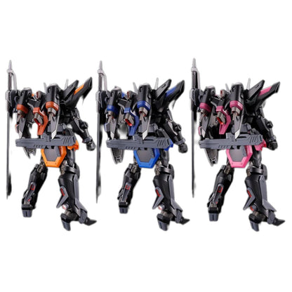 HG 1/144 Black Knight Squadron Lacerta Set (Dra-Liderard's Machine, Daniel's Machine & Ryu's Machine) - Gunpla - HG by Bandai Spirits