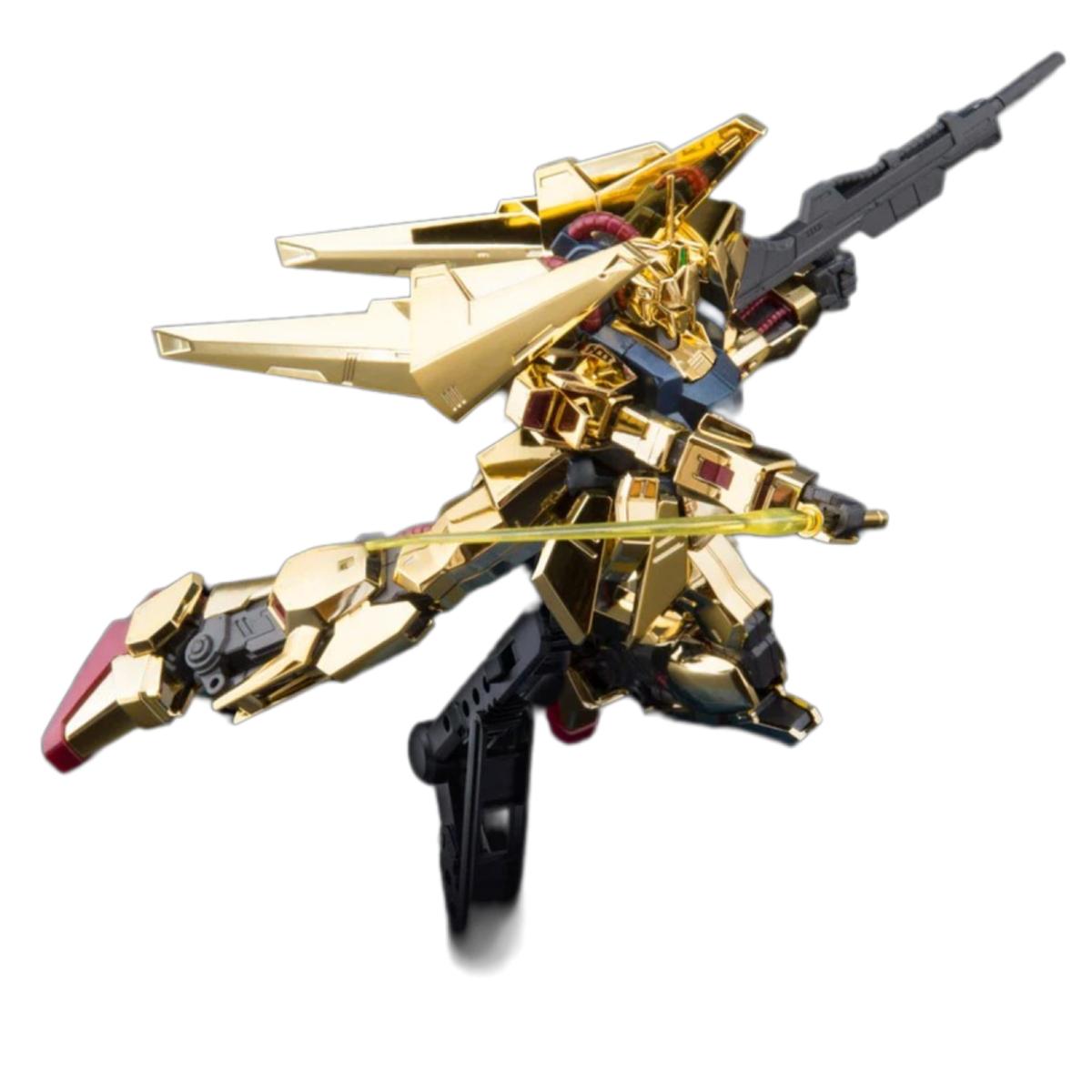 HG 1/144 Gundam Base Limited Hyakushiki Rivestimento Oro