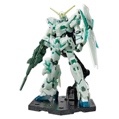 HG 1/144 Gundam Base Limited Unicorn Gundam Corpo Cristallino Luminoso