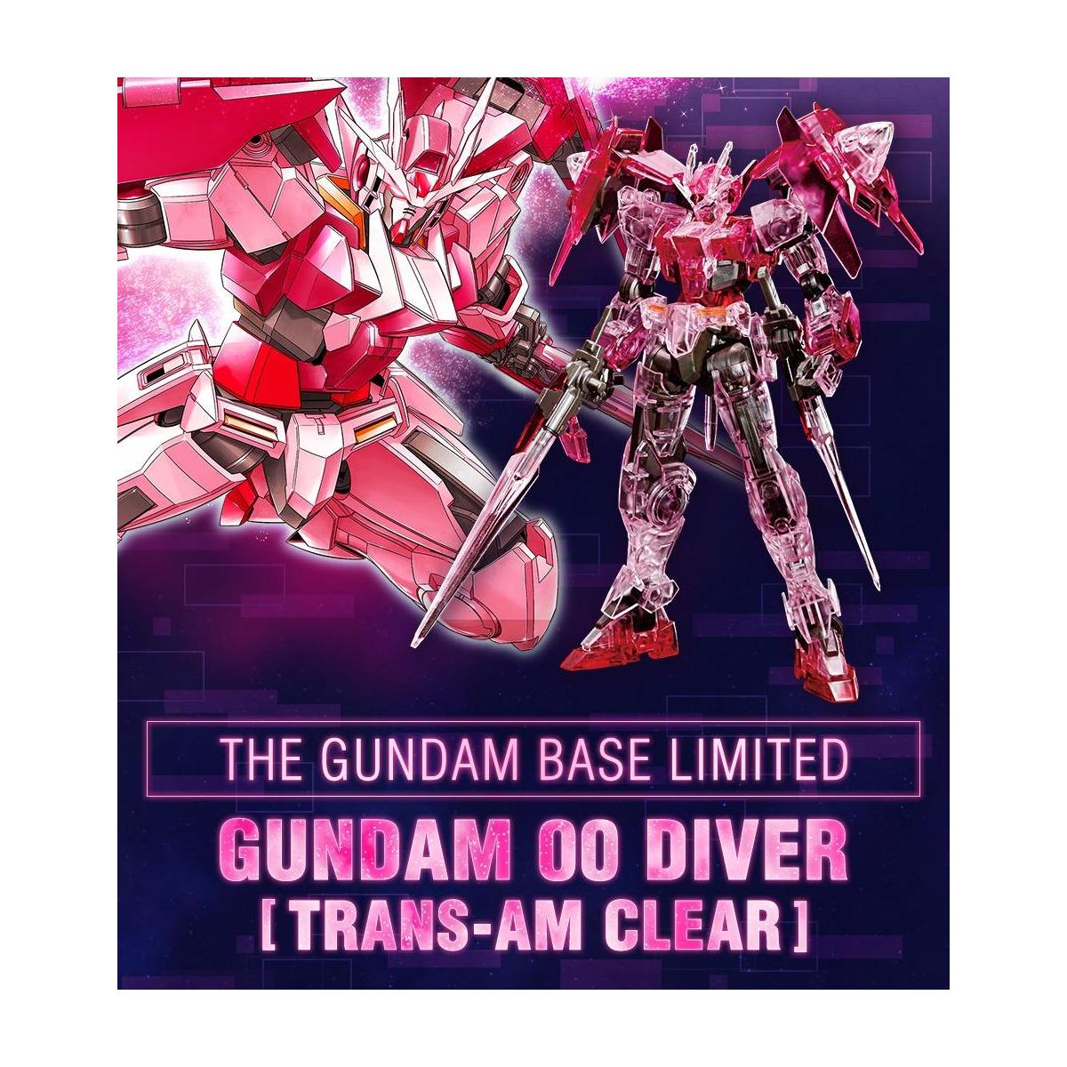 HGBD 1/144 Gundam 00 Diver Trans-Am Clear [Gundam Base Limited]