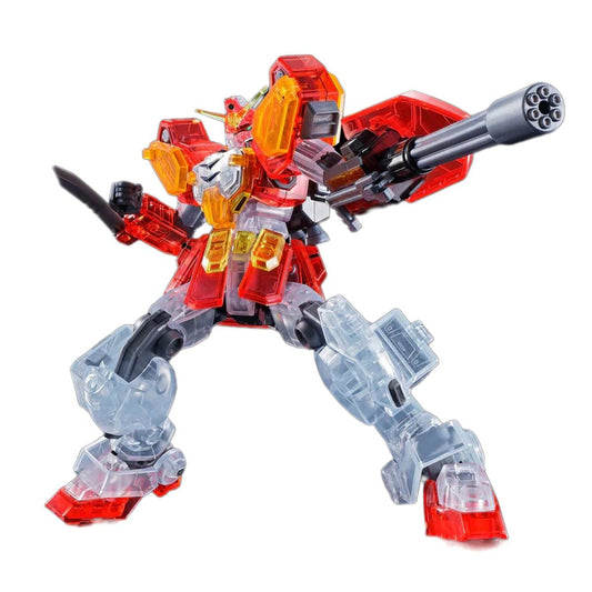 HG 1/144 Gundam Base Limited Gundam Heavy Arms [Clear Color] - Gunpla - HG by Bandai Spirits