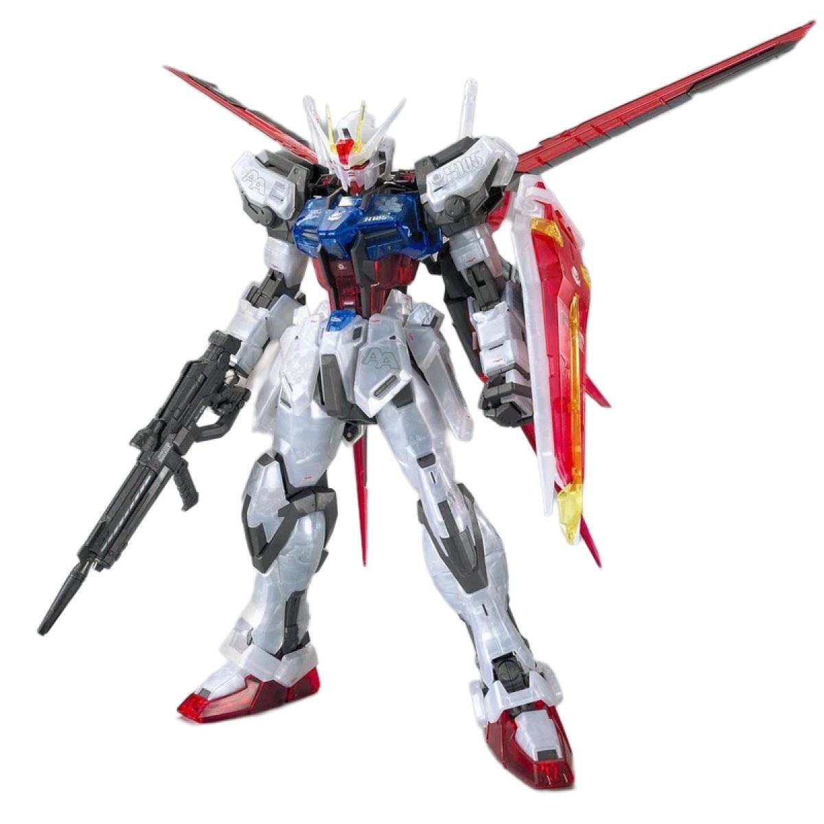 MG 1/100 Gundam Base Limited Strike Gundam Ver.RM Clear Color - Gunpla - MG by Bandai Spirits