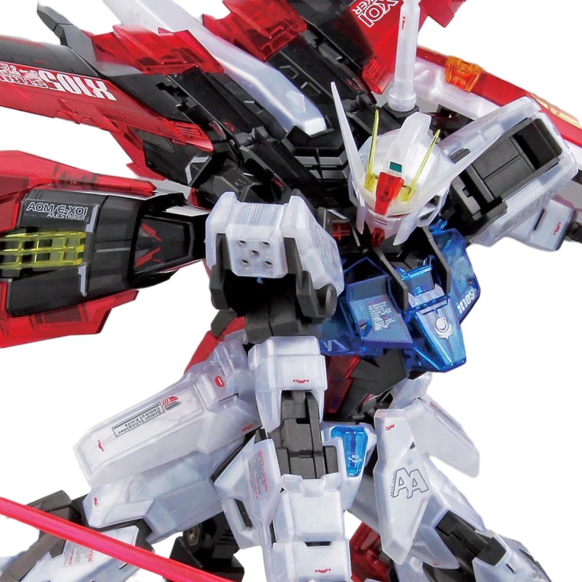 MG 1/100 Gundam Base Limited Strike Gundam Ver.RM Clear Color - Gunpla - MG by Bandai Spirits
