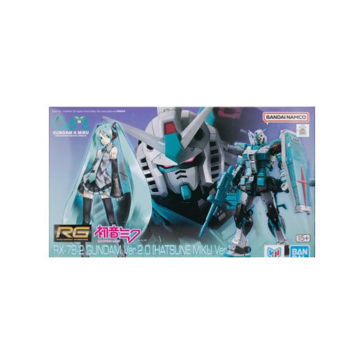 RG RX-78-2 Gundam Ver.2.0 Hatsune Miku Ver. Event Limited | Bandai