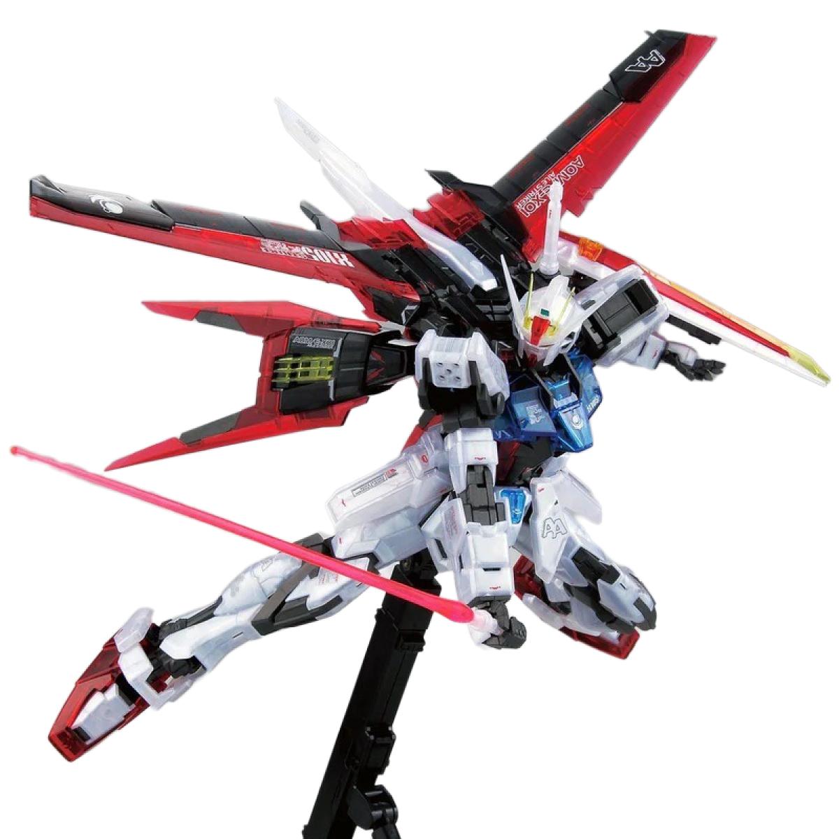 MG 1/100 Gundam Base Limited Strike Gundam Ver.RM Clear Color - Gunpla - MG by Bandai Spirits
