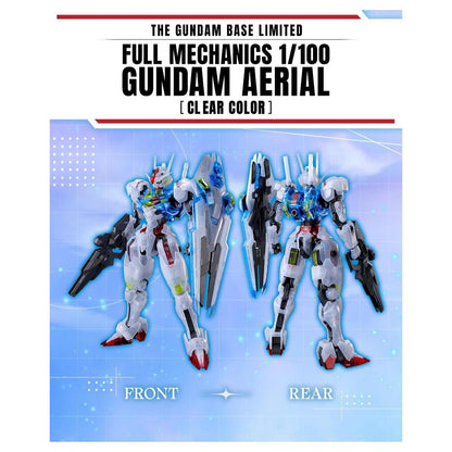 FULL MECHANICS 1/100 Gundam Aerial [Clear Color] Gundam Base Limited