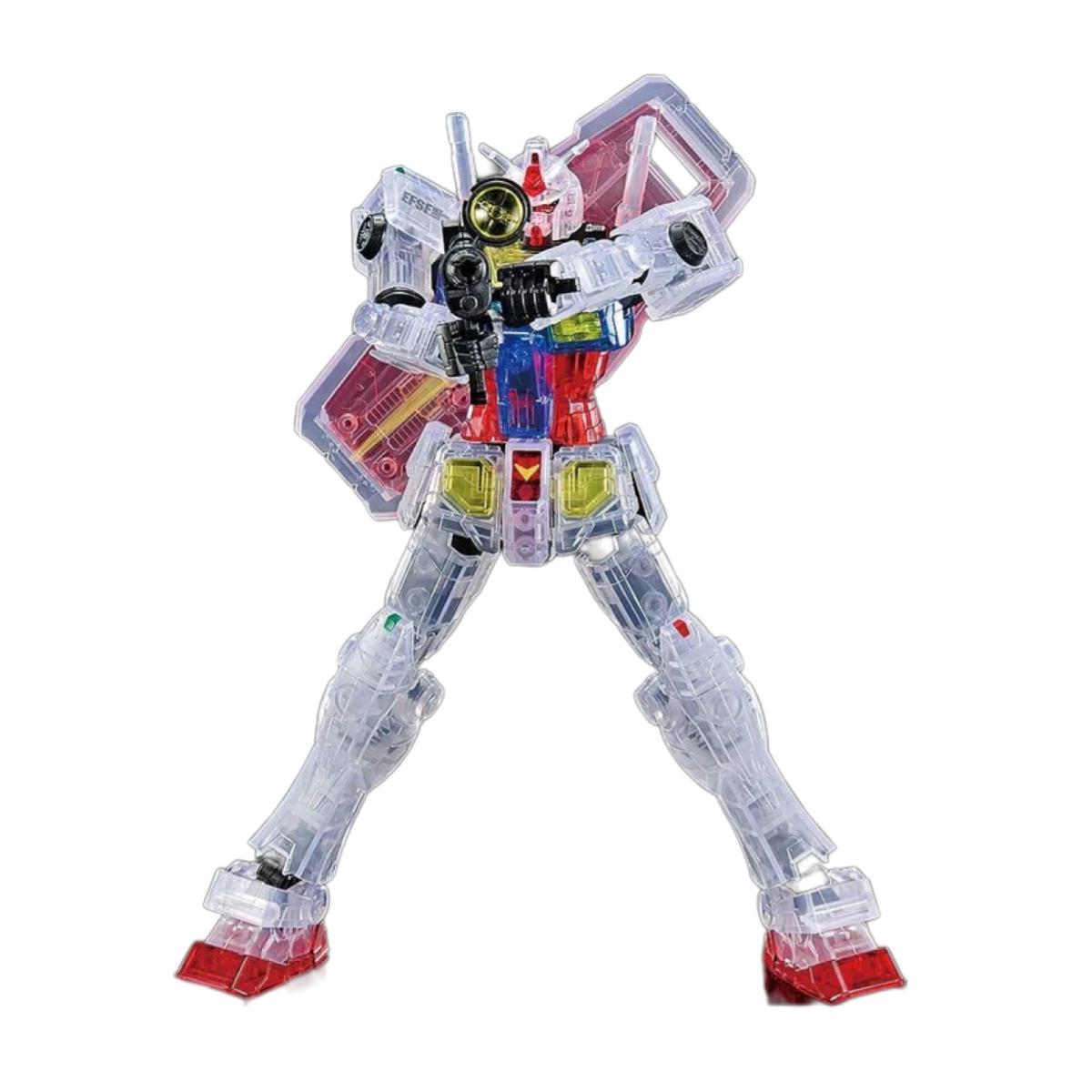 HG 1/144 RX-78F00 Gundam [Clear Color] Gundam Factory Yokohama Limited - Gunpla - HG by Bandai Spirits