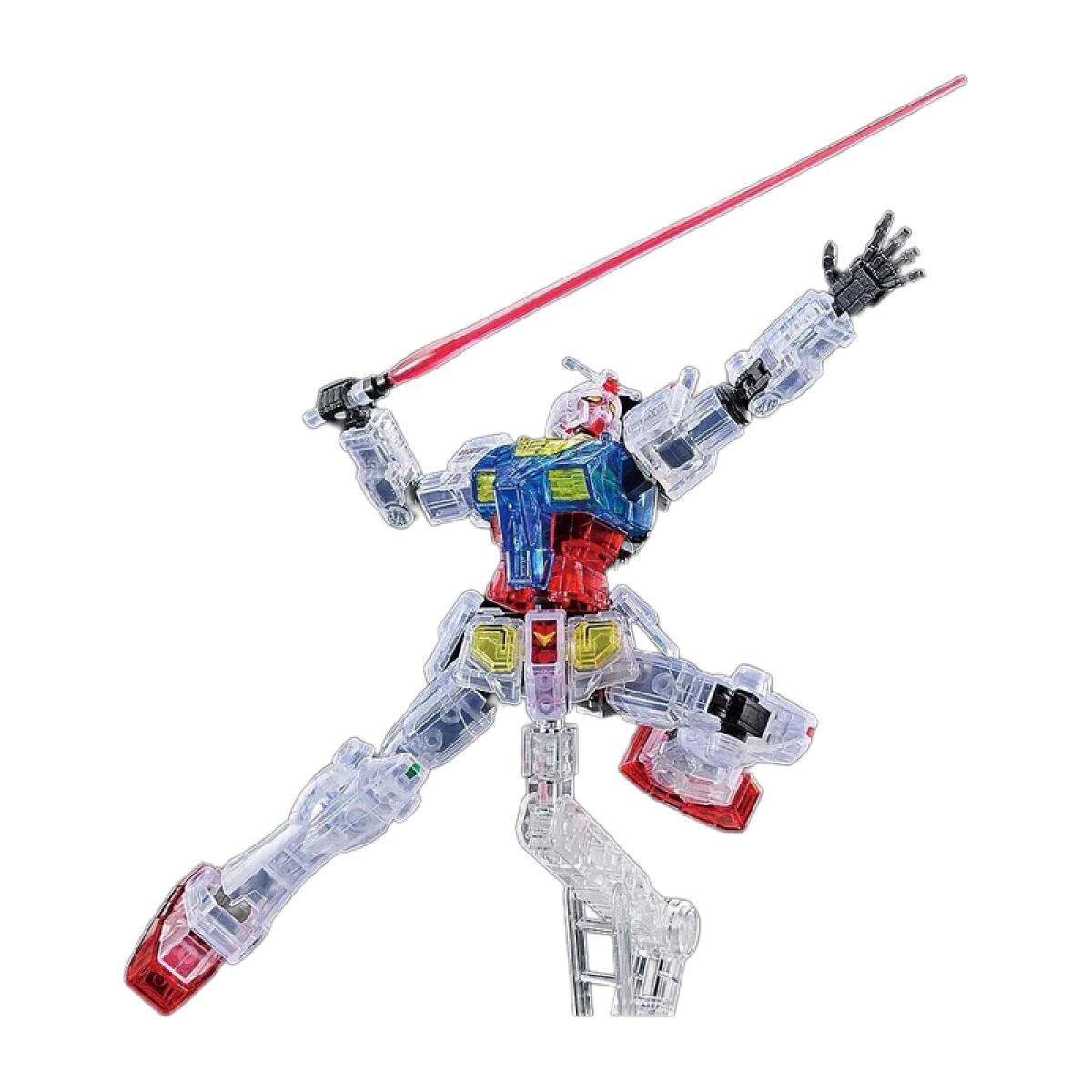 HG 1/144 RX-78F00 Gundam [Clear Color] Gundam Factory Yokohama Limited - Gunpla - HG by Bandai Spirits