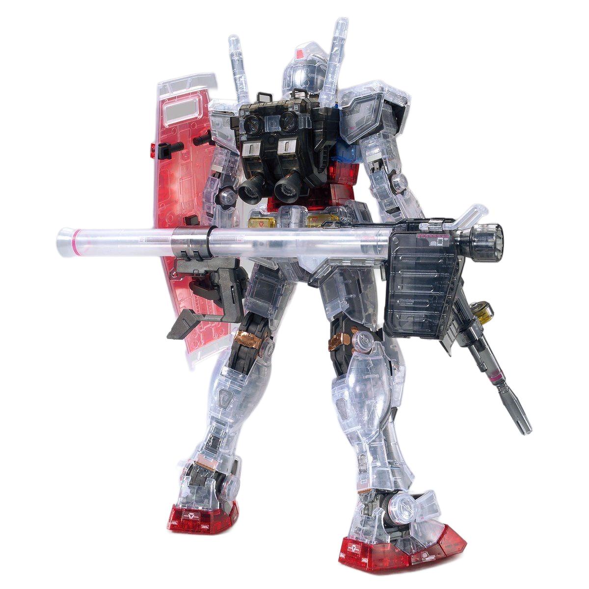 MG 1/100 Gundam Base Limited RX-78-2 Gundam Ver.3.0 [Clear Color] - Gunpla - MG by Bandai Spirits