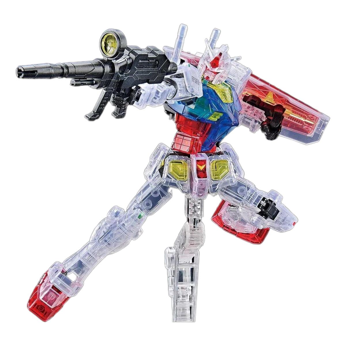 HG 1/144 RX-78F00 Gundam [Clear Color] Gundam Factory Yokohama Limited - Gunpla - HG by Bandai Spirits