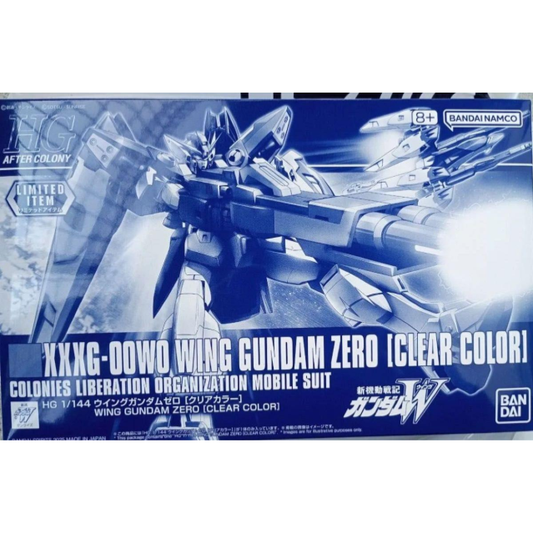 HG 1/144 Wing Gundam Zero Clear Color Gundam Base Limited