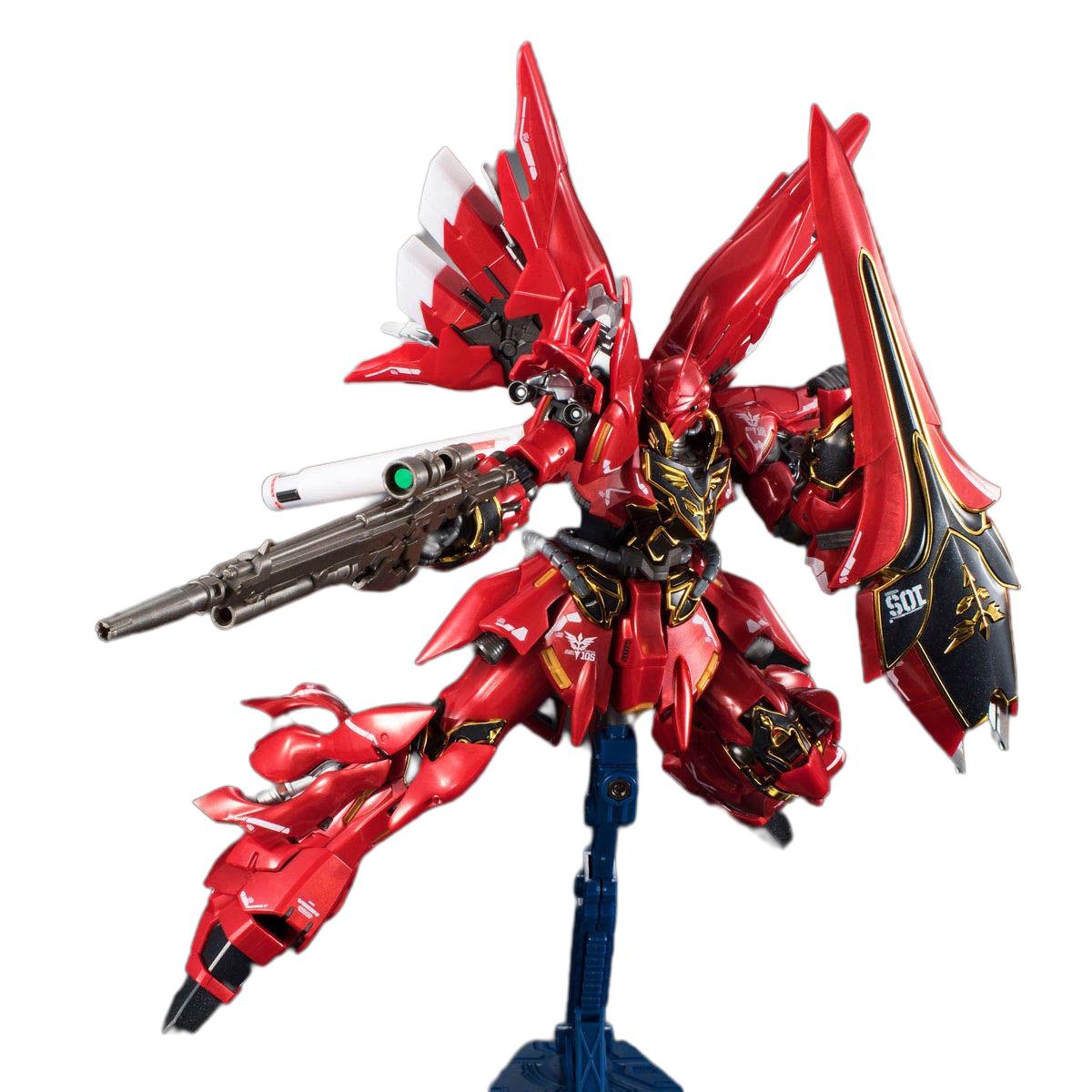 RG 1/144 Gundam Base Limited Sinanju Metallic Gloss Injection - Gunpla - RG by Bandai Spirits