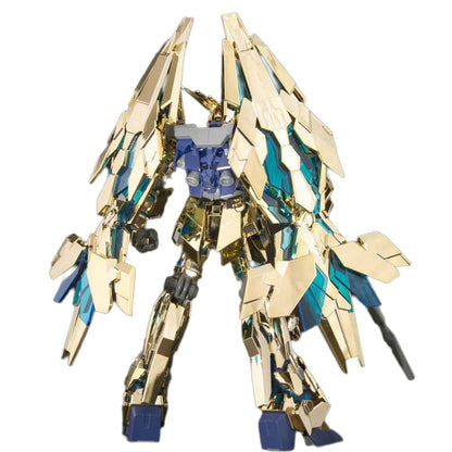 HG 1/144 Unicorn Gundam Unit 3 Phenex Destroy Mode Gold Silver Coating Set Gundam Base Limited - Gunpla - HG by Bandai Spirits