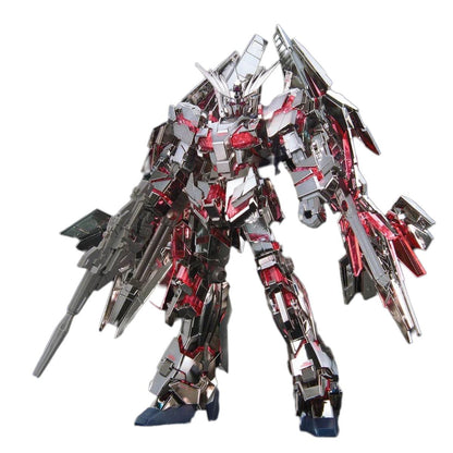 HG 1/144 Unicorn Gundam Unit 3 Phenex Destroy Mode Gold Silver Coating Set Gundam Base Limited - Gunpla - HG by Bandai Spirits