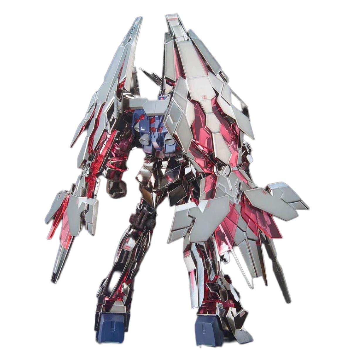 HG 1/144 Unicorn Gundam Unit 3 Phenex Destroy Mode Gold Silver Coating Set Gundam Base Limited - Gunpla - HG by Bandai Spirits