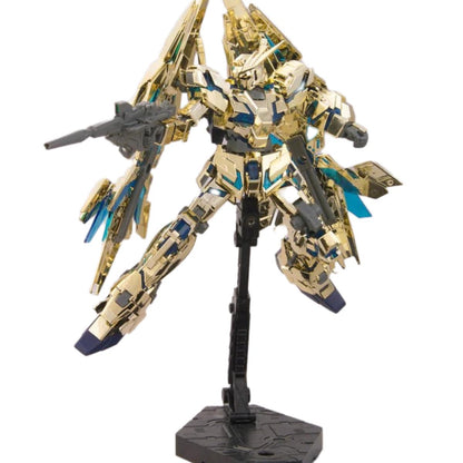 HG 1/144 Unicorn Gundam Unit 3 Phenex Destroy Mode Gold Silver Coating Set Gundam Base Limited - Gunpla - HG by Bandai Spirits