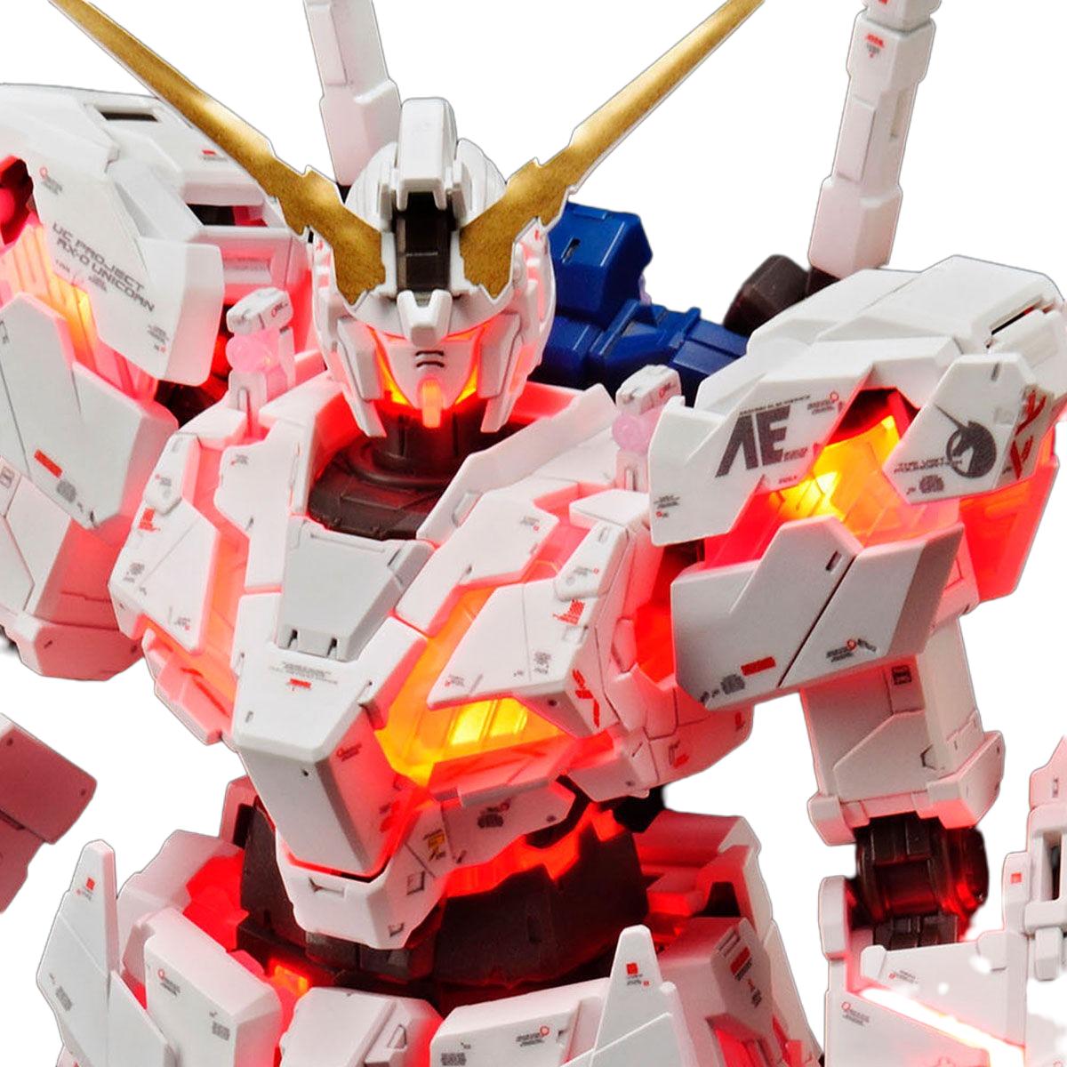 RG 1/144 Gundam Base Limited RX-0 Unicorn Gundam Destroy Mode Ver.TWC Lighting Model [Pre-owned]
