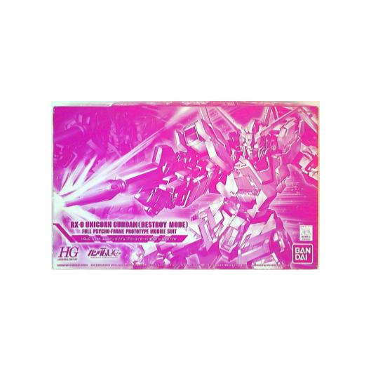 HGUC 1/144 Unicorn Gundam Destroy Mode NT-D Pearl Clear Ver. (Hobby Online Shop Limited)