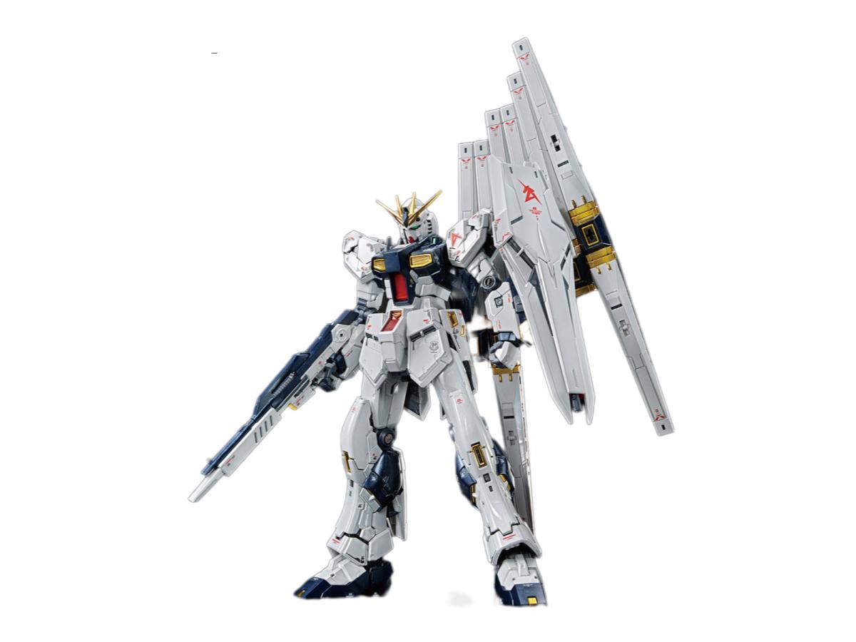 RG 1/144 Gundam Base Limited ν Gundam Titanium Finish - Gunpla - Real Grade by Bandai Spirits
