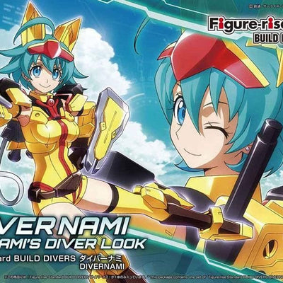 Figure-rise Standard Gundam Build Divers Diver Nami Pre-Colored Plastic Model
