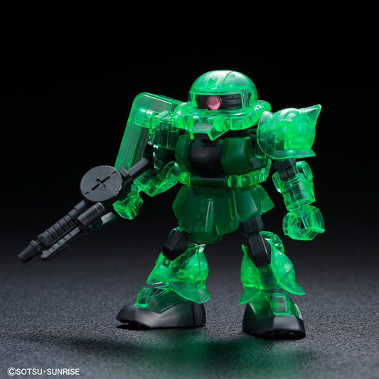 SD Gundam Cross Silhouette Zaku II (Cross Silhouette Frame Ver.) [Clear Color]